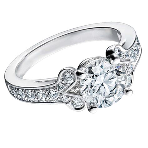 Cartier ballerine solitaire ring